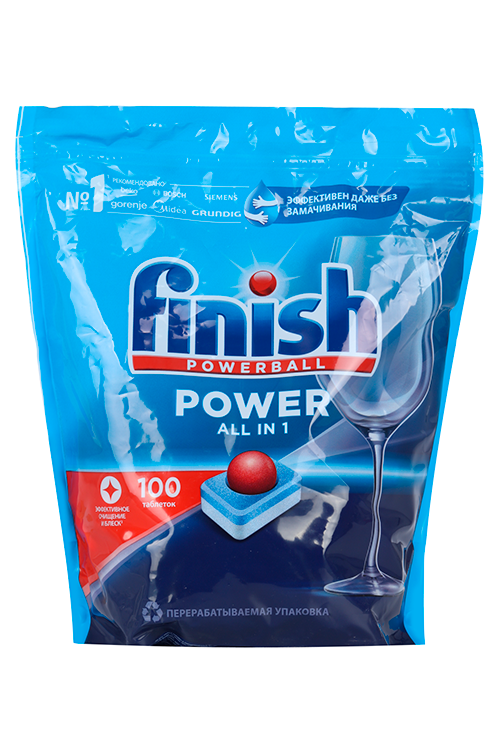 Таблетки FINISH all in1 max д/посудомоечной машины 100 шт