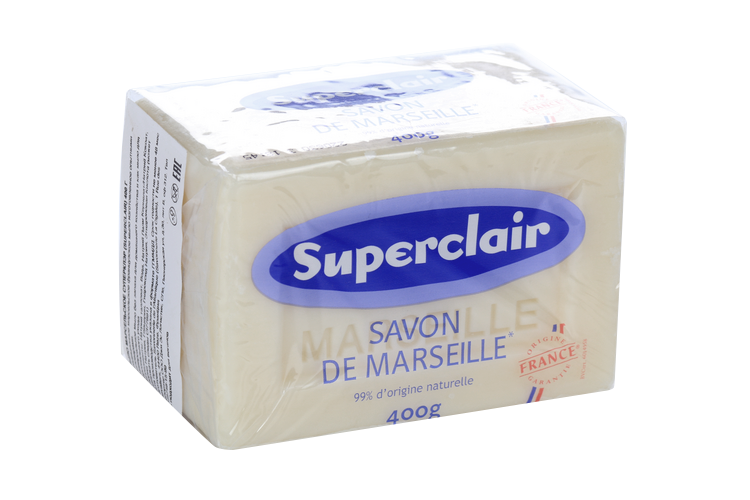 Мыло марсельское SUPERCLAIR, 400 г