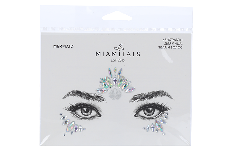 Кристаллы на клейком слое д/лица MIAMITATS FACE GEMS Glaze (3959)