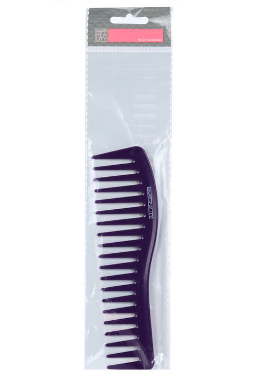 Гребень волна 18 см Dewal Beauty фиолетовый DBFI6260