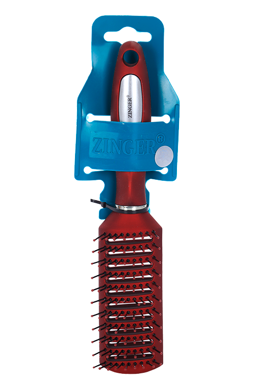 Расческа ZINGER массаж продувная cherry BM OS-12-20-9552DAU SZ