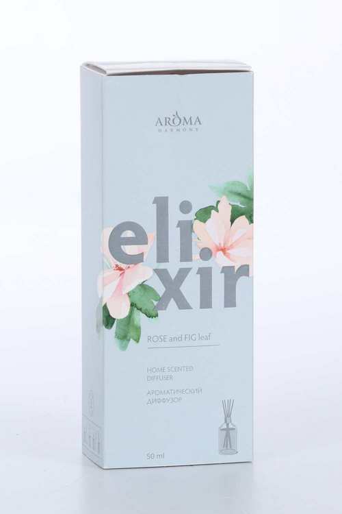 Диффузор ароматический AROMA HARMONY ELIXIR Rose and FIG leaf (АН60306) 50 мл