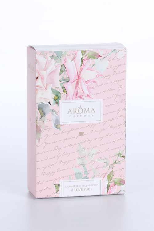 Диффузор-открытка AROMA HARMONY I LOVE YOU (АН20314) 50 мл