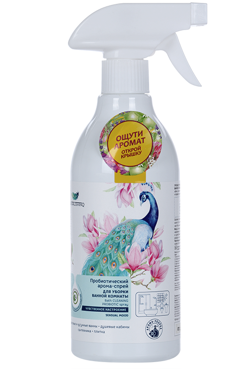 Арома-спрей AROMACLEANINQ д/уборки ванной комнаты чувственное настроение (AQ100-018) 500 мл
