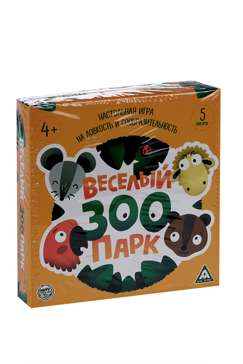 Игра ЛАС ИГРАС «Веселый зоопарк» на ловкость и сообразительность
