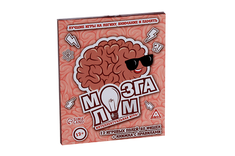 Настольная логическая игра ЛАС ИГРАС «Мозгалом»