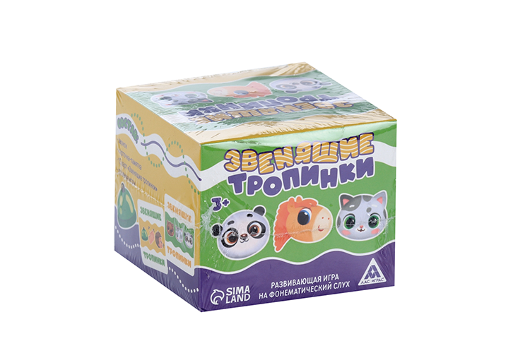 Развивающая игра ЛАС ИГРАС «Звенящие тропинки» со звонком, 3+