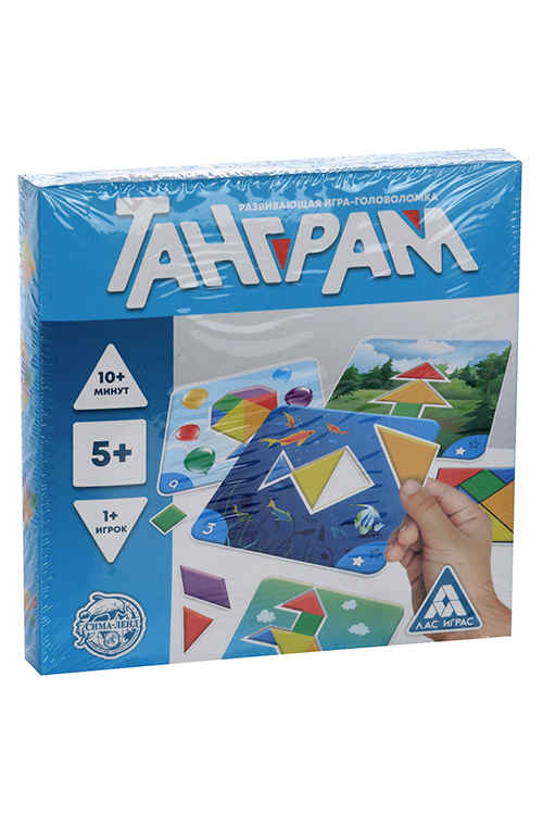 Развивающая игра-головоломка ЛАС ИГРАС «Танграм», 5+