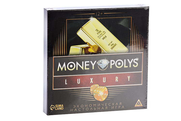 Экономическая игра ЛАС ИГРАС «MONEY POLYS. Luxury», 12+
