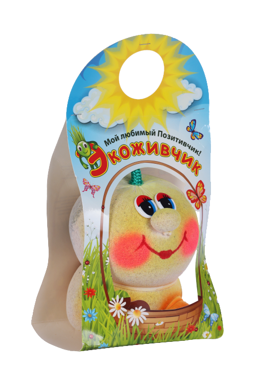 Растущая травка Экоживчик «Девочка» микс