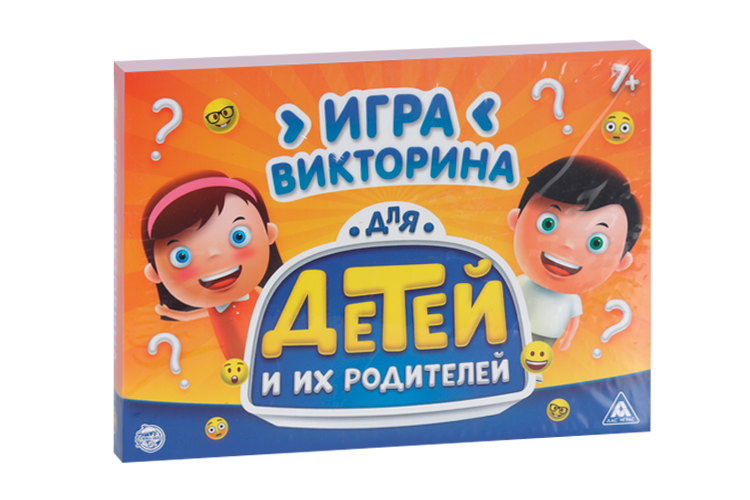 Игра-викторина ЛАС ИГРАС «д/детей и их родителей», 100 карточек