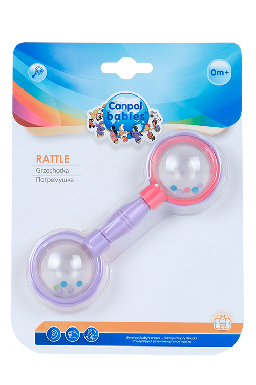 Погремушка Canpol babies Штанга (с 0 мес), розовый