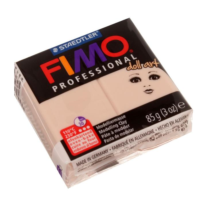 Пластика-полимерная глина FIMO д/изготовления кукол doll art 85 г непрозрачный камея