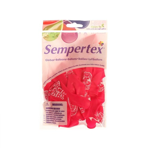 Шар Sempertex латексный «Такая», пастель, набор 50 шт , цвета фуксия