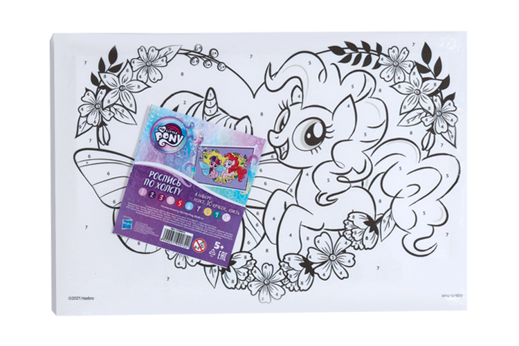 Картина по номерам Hasbro Сердце My Little Pony 20 х 30 см