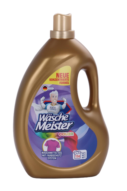 Гель WASCHE MELSTER COLOR д/стирки цветных тканей 4 л