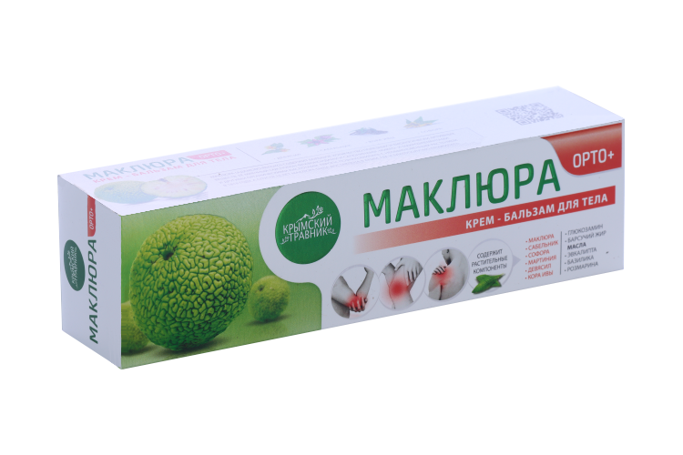 Крем-бальзам Крымский травник Маклюра ОРТО+ д/тела, 100 мл