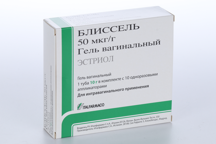 Блиссель 50 мкг/г, 10 г, гель вагинальный