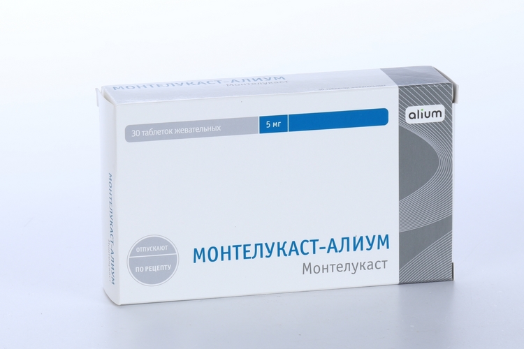 Монтелукаст-Алиум 5 мг, 30 шт, таблетки жевательные