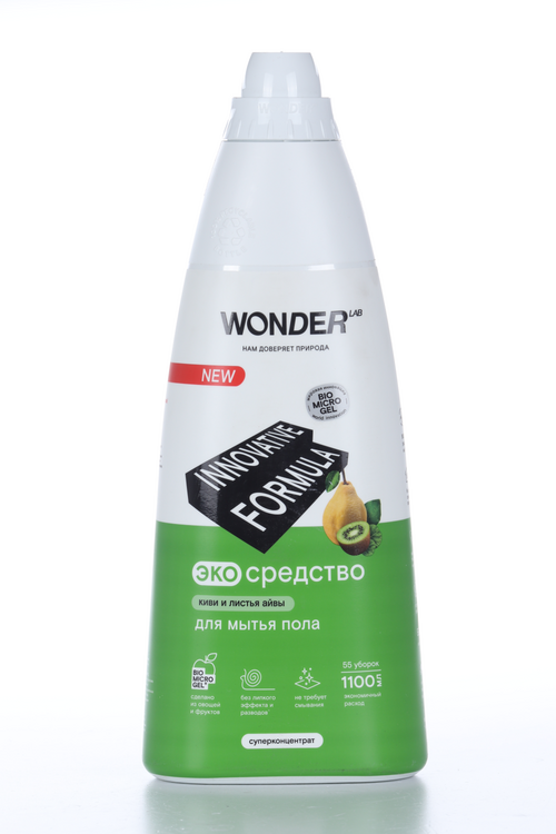 Экосредство WONDER LAB д/мытья пола Киви и листья айвы 1 100 мл