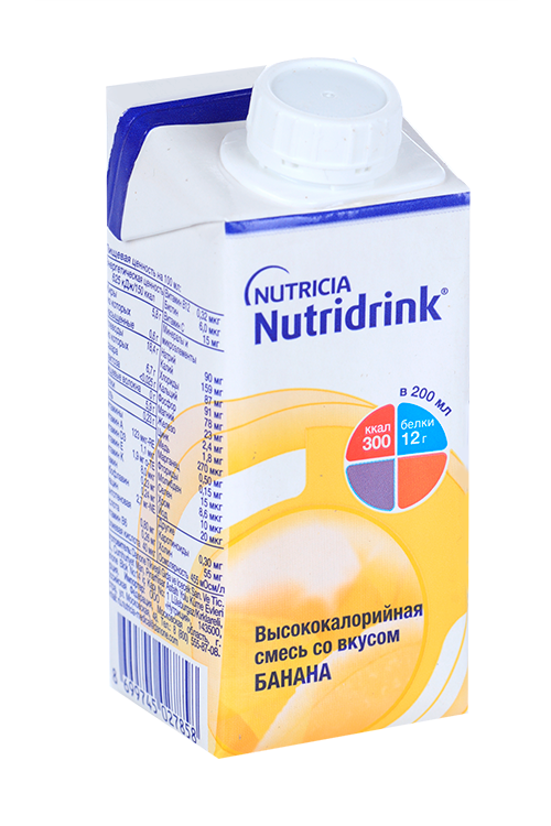 Нутриция Нутридринк со вкусом банана, 200 мл