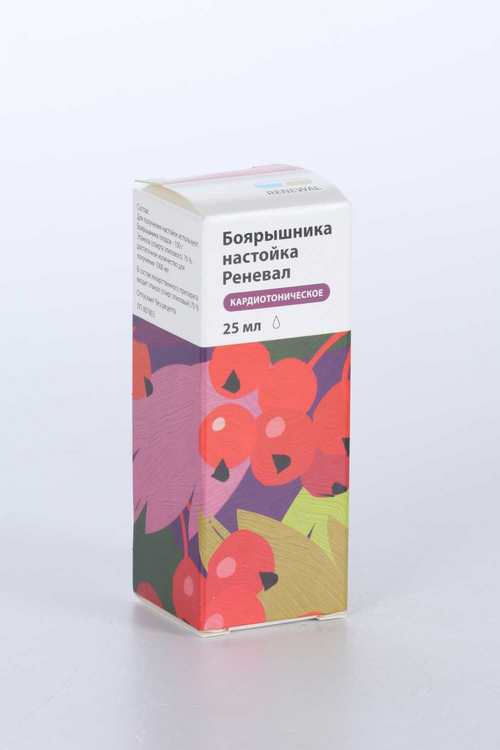 Боярышника настойка Реневал, 25 мл, настойка