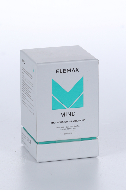 Майнд, 650 мг, 60 шт, капсулы ELEMAX