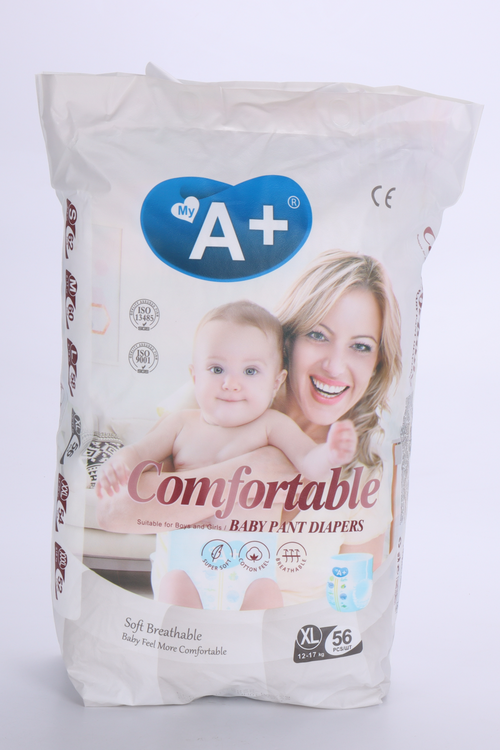 Подгузнкии-трусики My A+ (12-17кг), 56 шт