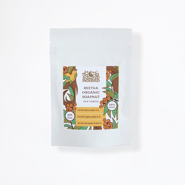 Порошок Indibird Мыльные орешки Рихта, 100 г