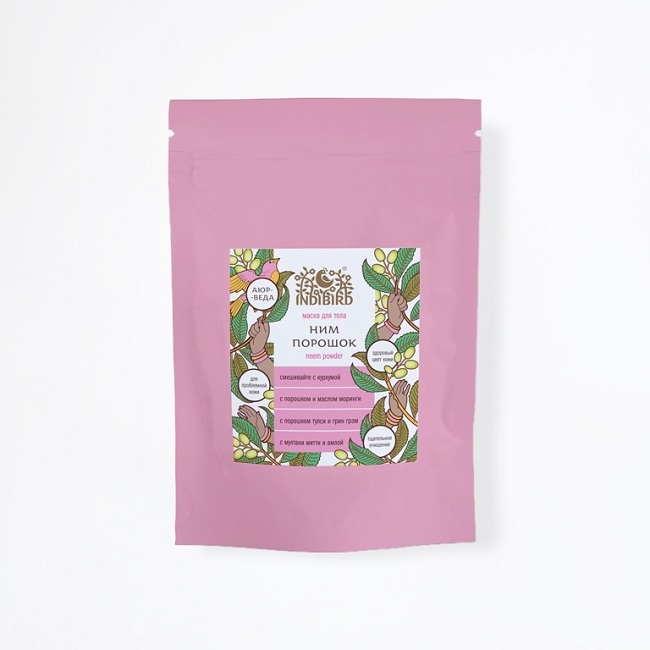 Маска Indibird Порошок Ним д/тела, 100 г
