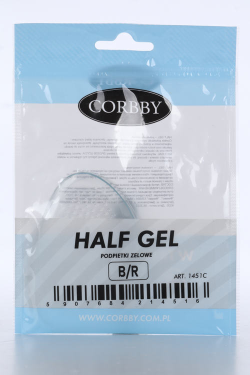 Полустелька Corbby Half Gel из геля универсал б/р