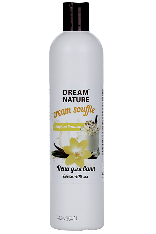 Пена д/ванн Dream Nature Ваниль, 400 мл