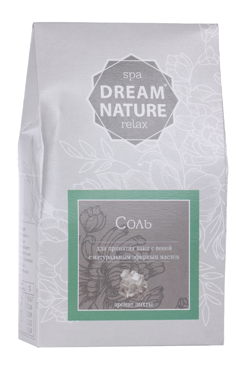Соль д/ванн Dream Nature с пеной Пихта, 500 г