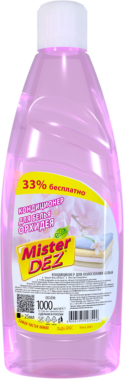 Кондиционер Mister Dez Eco-Cleaning Орхидея д/белья 1 000 мл