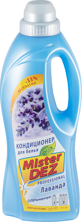 Кондиционер-концентрат Mister Dez Eco-Cleaning Professional Лаванда д/белья 1 000 мл
