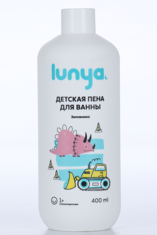 Пена д/ванн Луня земляника дет, 400 мл