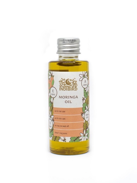 Масло Indibird Моринги (Moringa Seeds Oil), 50 мл