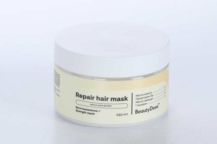 Маска BeautyDose питат и восстанавл д/поврежден волос, 250 мл
