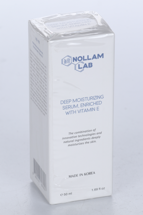 Сыворотка Nollam Lab д/лица глубокое увлажнение обогащенная витамином Е, 50 мл