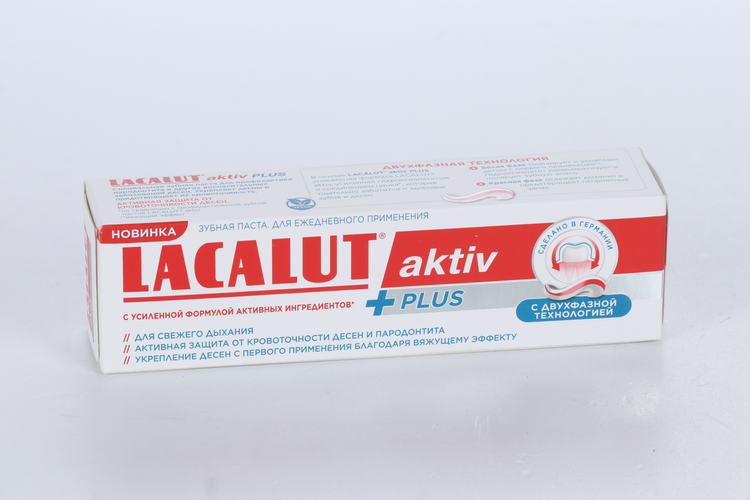 З/паста Lacalut aktiv plus, 75 мл