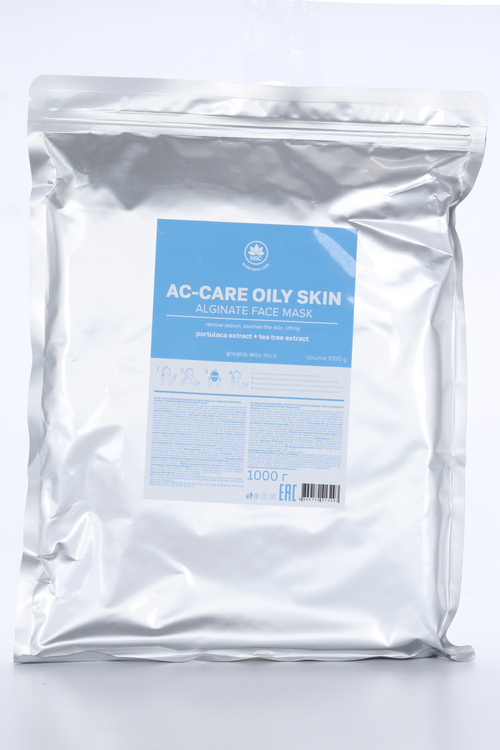 Маска NSC AC-care альгинат с чайным деревом/ментолом д/жирной кожи лица, 1 000 г