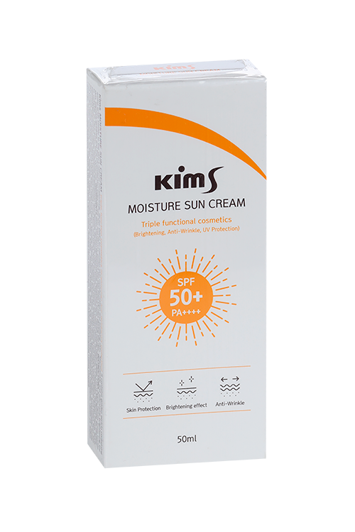 Крем Kims д/лица солнцезащитный Kims Moisture Sun Cream SPF 50+ PA++++, 50 мл