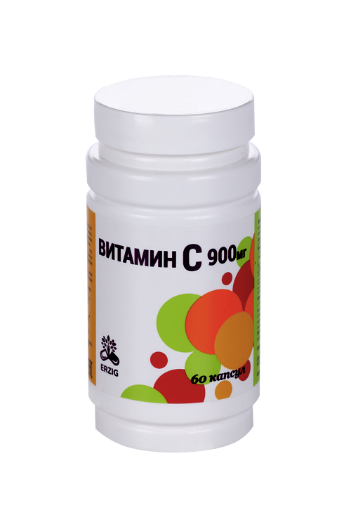 Витамин С 900 мг, 60 шт, капсулы