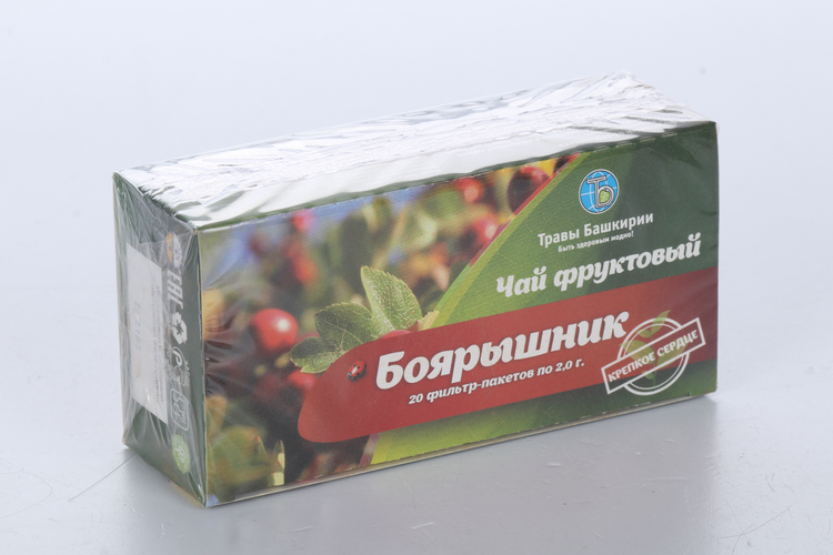 Чай Фруктовый Боярышник, 2 г, 20 шт