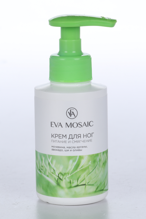 Крем Eva Mosaic питание/смягчение д/ног с помпой, 150 мл