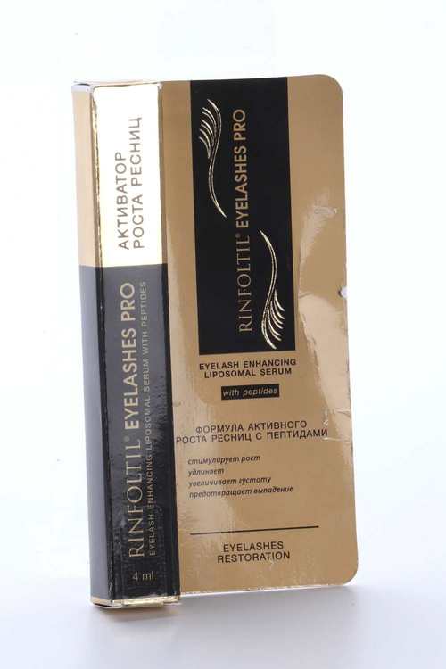 Сыворотка Ринфолтил Eyelashes PRO липосомальная д/роста ресниц с пептидами, 4 мл