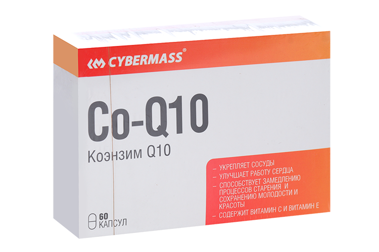 Коэнзим Q10 Co-Q10, 60 шт, капсулы (4626016623376)