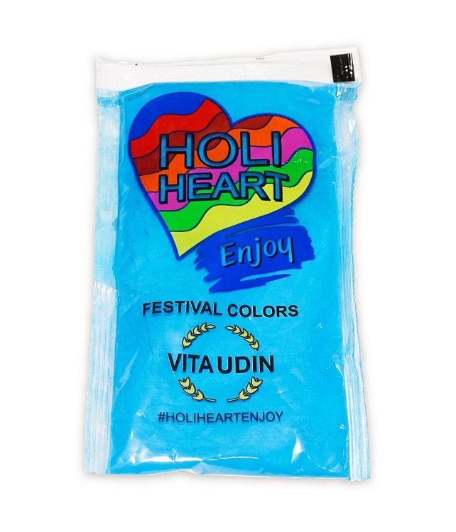Краска Vita Udin Holi Heart Enjoy синяя 120 г, (4634444178405)