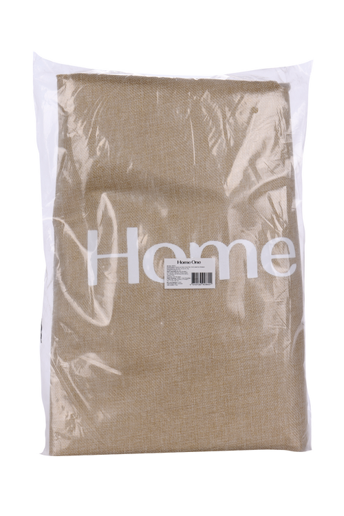 Корзина д/белья Home One полиэстер бежевая