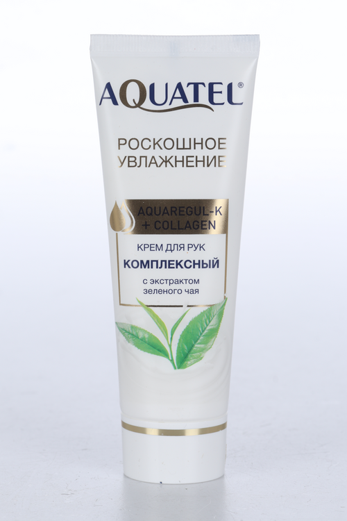 Крем AQUATEL с экстрактом зеленого чая д/рук, 75 мл